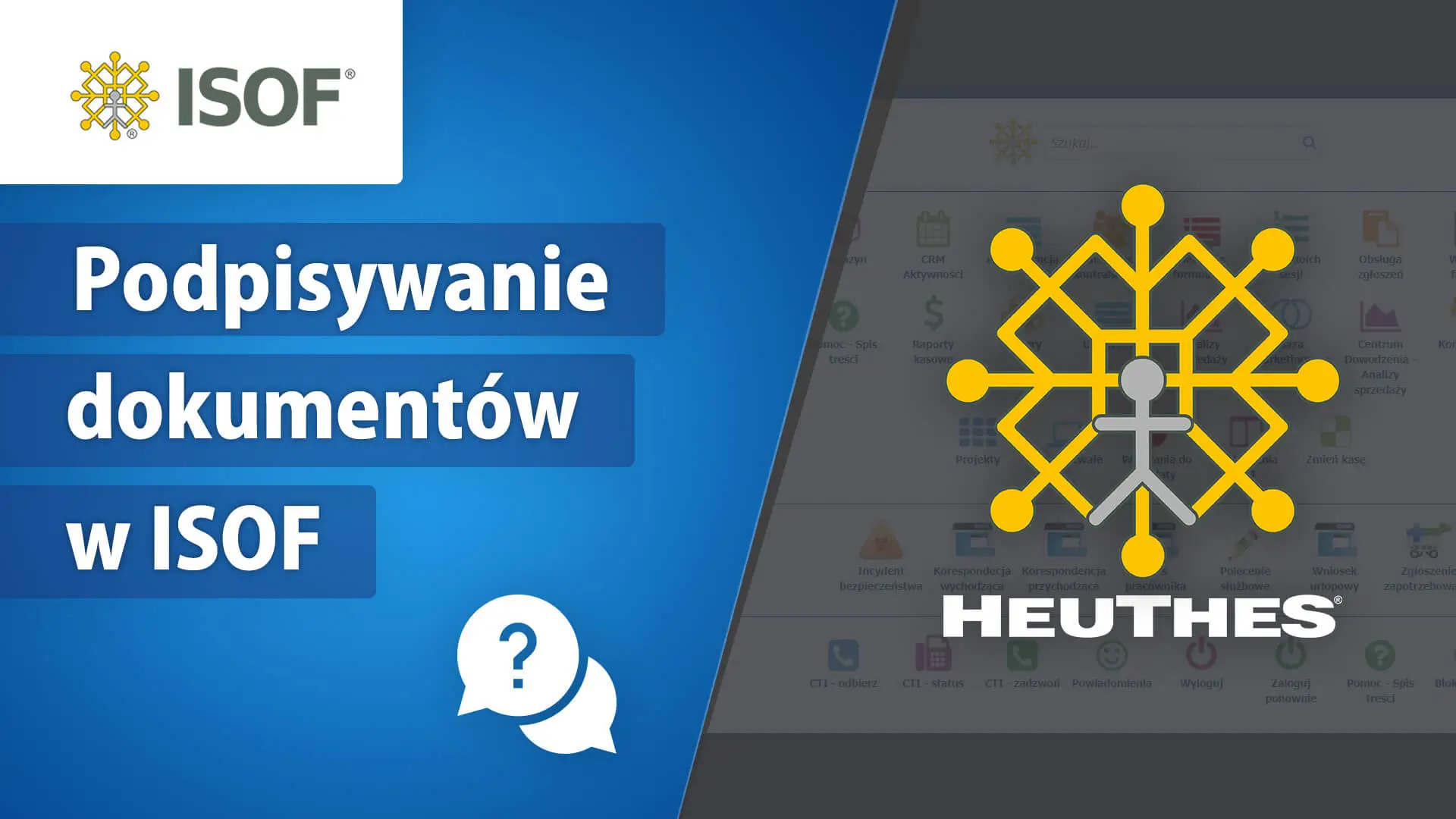 Podpisywanie dokumentów cyfrowych w ISOF