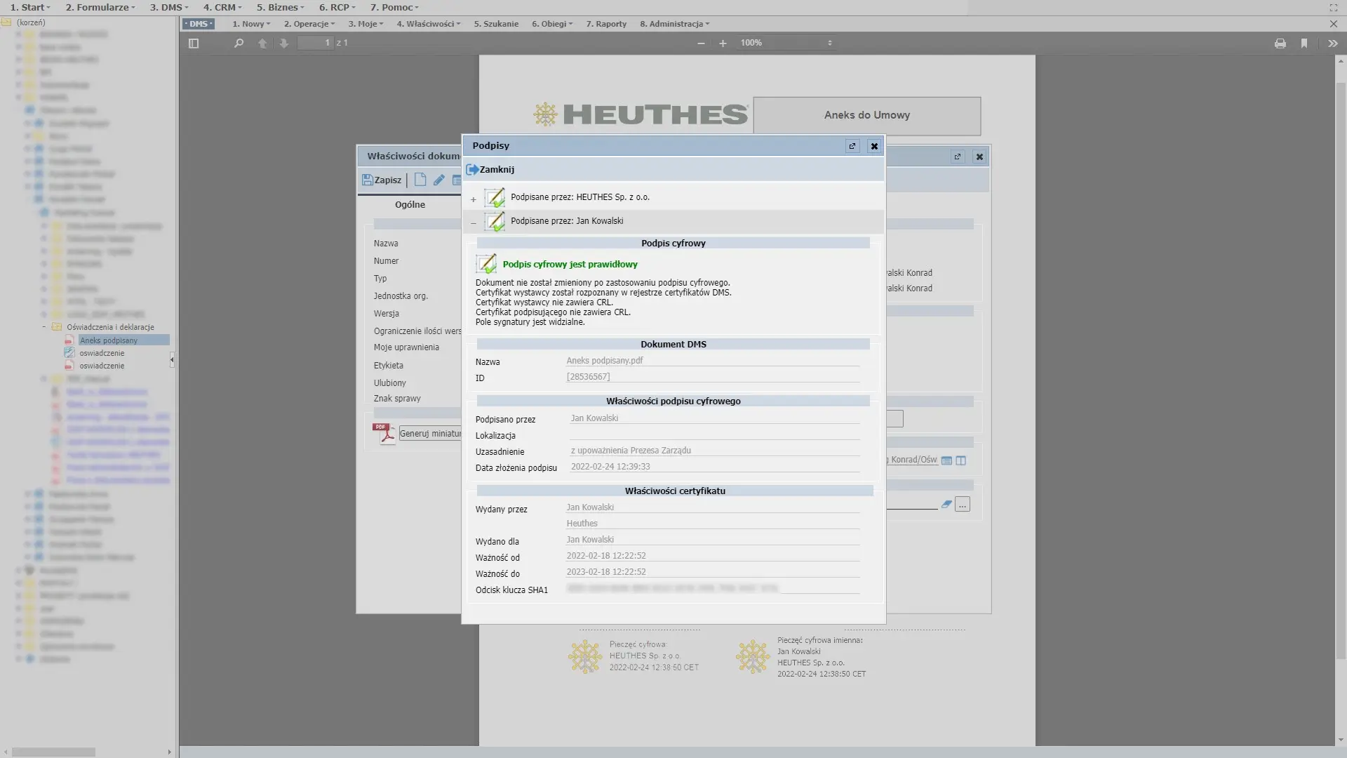 Podpisy i pieczęcie cyfrowe w systemie ERP