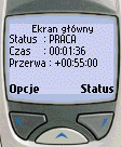 ISOF-Logger: ekran statusu